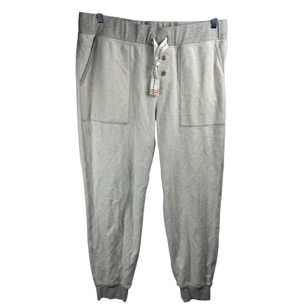 Carbon2Cobalt Mens XL Heather Gray Cotton Blend Fleece Jogger Sweatpants